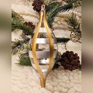 Hand Blown Art Glass Christmas Ornament